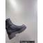Celine Bulky Buckled Medium Boots In Calfskin Black 2023