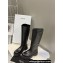 Celine Buckled High Boots In Calfskin Black 2023