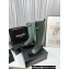 Chanel Lambskin & Patent Calfskin High Boots G45005 Dark Green 2023