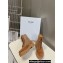 Celine Bulky Laced Up Boots With Triomphe In Nylon & Suede Calfskin Brown 2023