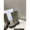 Celine Bulky Mid Biker Boots With Harness In Calfskin Khaki 2023