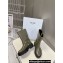 Celine Bulky Mid Biker Boots With Harness In Calfskin Khaki 2023