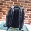 Gucci Men's Gucci-Dapper Dan Backpack 536413 Black GG Leather 2018