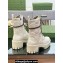 Gucci GG Matelassé lace-up boots 718386 White 2023