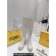 Fendi patent leather Fashion Show boots White 2023