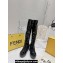 Fendi patent leather Fashion Show boots Black 2023