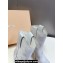 Miu Miu Heel 8.5cm vintage Ankle Boots White 2023
