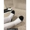 Chanel Heel 3cm Calfskin High Boots G45200 White/Patent Black 2023
