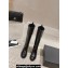 Chanel Heel 3cm Calfskin High Boots G45200 Waxy Black 2023