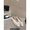 Chanel Quilting Lambskin Ballet flats G45047 White 02 2023