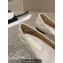 Chanel Quilting Lambskin Ballet flats G45047 White 02 2023