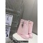 Givenchy Shark Lock Biker ankle boots in grained leather Pink 2023