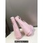 Givenchy Shark Lock Biker ankle boots in grained leather Pink 2023