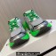 Givenchy TK-MX Runner sneakers in mesh and synthetic leather Green 2023