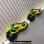 Givenchy TK-MX Runner sneakers in mesh and synthetic leather Yellow 2023