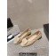 Chanel Quilting Lambskin Ballet flats G45047 Beige 02 2023