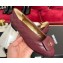 Chanel Quilting Lambskin Ballet flats G45047 Burgundy 2023