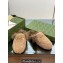 Gucci Princetown Fur Shearling Lamb Slippers Beige 2023