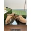 Gucci Princetown Fur Shearling Lamb Slippers Beige 2023