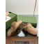 Gucci Princetown Fur Shearling Lamb Slippers Beige 2023