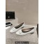 Chanel Quilting Lambskin Ballet flats G45047 White 01 2023