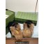Gucci Princetown Fur Shearling Lamb Slippers Black 2023