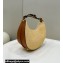 Fendi Fendigraphy Small bag in Natural straw 2023