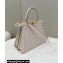 Fendi Peekaboo Iseeu Medium Bag in interlace leather White 2023
