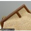 Fendi First Small bag in Natural straw 2023
