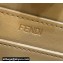 Fendi Peekaboo Iseeu Small Bag in interlace leather Brown 2023