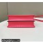 Fendi Peekaboo Iseeu Small Bag in interlace leather Pink 2023