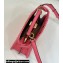 Fendi Peekaboo Iseeu Small Bag in interlace leather Pink 2023