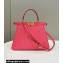 Fendi Peekaboo Iseeu Medium Bag in interlace leather Pink 2023