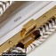 Fendi Peekaboo Iseeu Small Bag White with decorative Stitching 2022