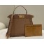 Fendi Peekaboo Iseeu Medium Bag  in Beige Flannel 2023