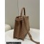 Fendi Peekaboo Iseeu Medium Bag  in Beige Flannel 2023
