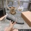 Miu Miu Glitter Loafers Silver With Logo Coin 2023