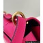 Fendi C’mon Medium bag in smooth and full-grain leather Fuchsia 2023