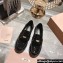 Miu Miu Patent Leather Loafers Black With Logo Coin 2023