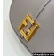 Fendi C’mon Small bag in leather Gray 2023