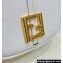 Fendi C’mon Small bag in leather White 2023