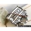 Celine Small Cabas Thais Bag In Textile With Celine All Over 199162 White/Black 2023