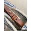 Celine Small Cabas Thais Bag In Striped Textile And Calfskin 199162 White/Blue 2023