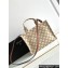 Celine Small Cabas Thais Bag In Textile With Triomphe Canvas Print And Calfskin 199162 2023