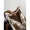 Celine Small Cabas Thais Bag In Striped Textile With Celine Jacquard 199162 Beige/Brown 2023