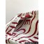 Celine Large Cabas Thais Bag In Textile With Celine All Over 196762 White/Red 2023