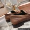 Miu Miu Vintage-effect Leather Loafers Brown With Logo Coin 2023