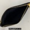 Saint Laurent cassandre matelassé a5 pouch in quilted leather 379039 Black/Gold