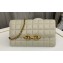 Saint Laurent le maillon chain wallet in shiny quilted lambskin 738109 Vintage