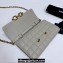 Saint Laurent le maillon chain wallet in shiny quilted lambskin 738109 Vintage